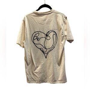 Cactus Man Cream Short-Sleeve Tee with Black Script